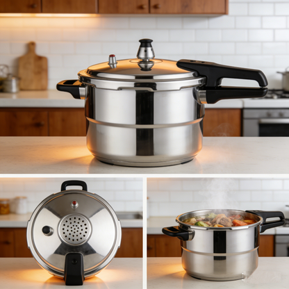 All-in-One  JUVVOOS®Smart Electric Pressure Cooker with Quick Steam Release, Adjustable Pressure Control, Non-Stick Pot & Multi-Function Cooking 🍲