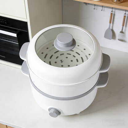 Multi-Layer Healthy Electric Food Steamer – Fast, Efficient, Nutrient-Locking Home Cooking Appliance.✨