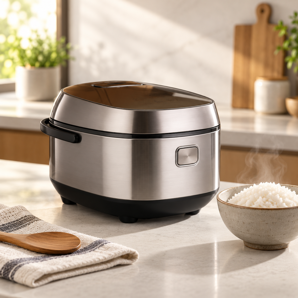 🍚✨ Smart Micro-Pressure JUVVOOS®Rice Cooker | Multifunctional Electric Cooker for Fluffy Rice, Congee & More | Non-Stick Inner Pot, Keep Warm, Delay Timer & Automatic Cooking 💥