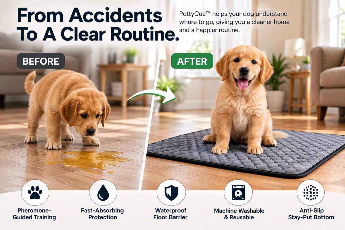 PottyCue™ Product Landing Page — Revised