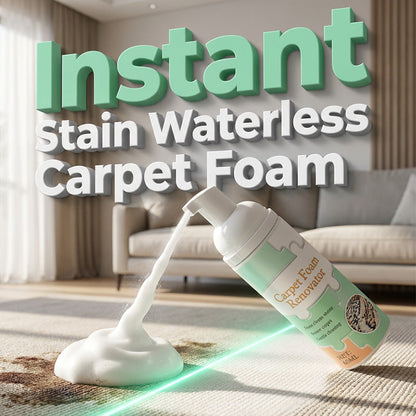 🔥 TODAY’S SPECIAL OFFER |✨Healrize® Fast-Acting Waterless Carpet Foam Stain Remover – Deep Clean in Minutes🥰